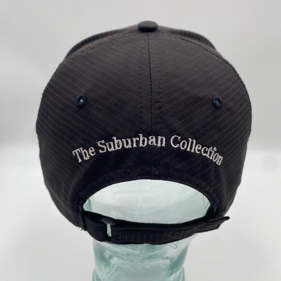 Cap American SUBURBAN Collection Hat Strapback Cap Black Red Embroidered 1948 - Picture 3 of 9